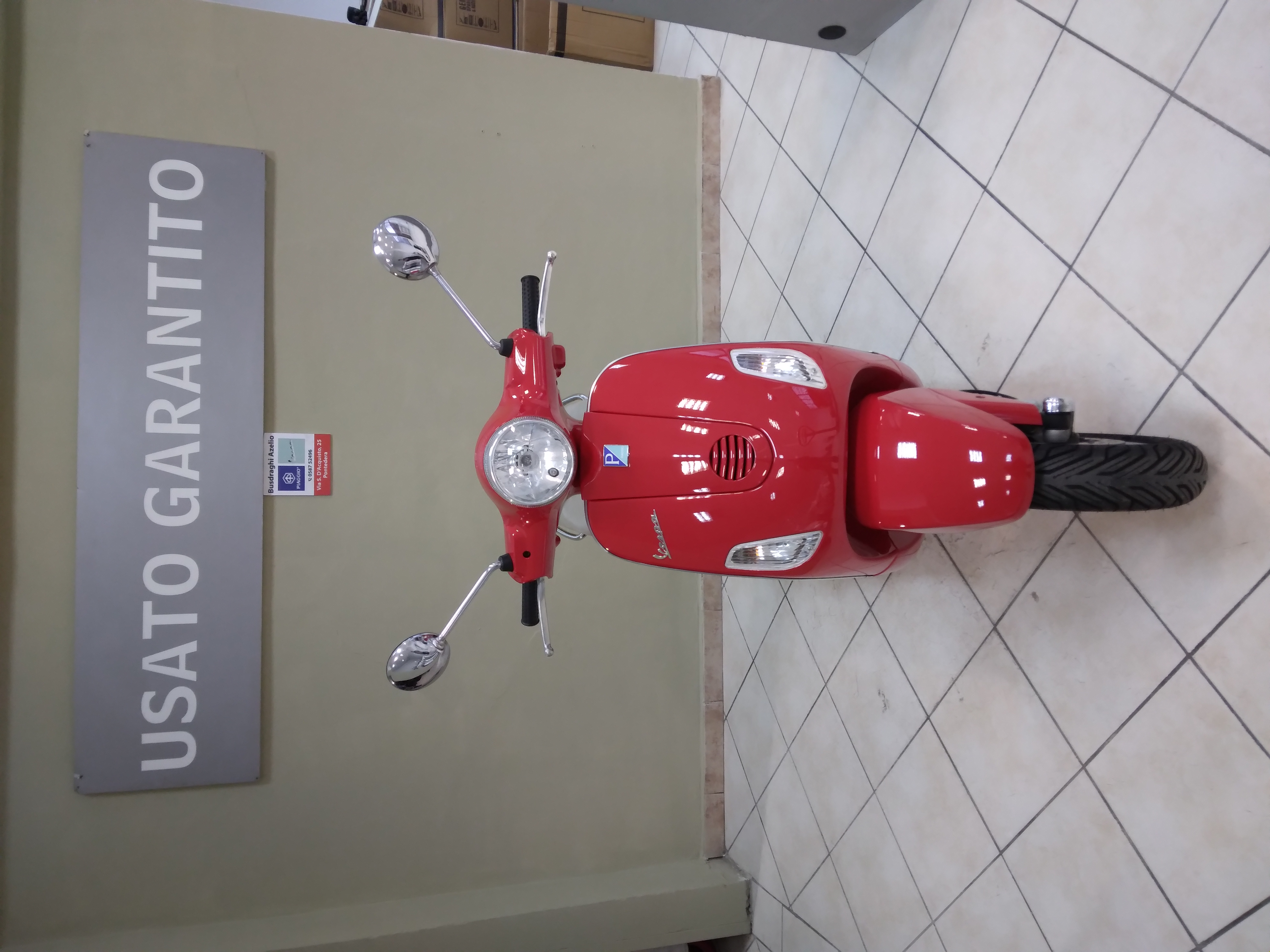 Vespa LX 50 4T, rossa, 2006, 27900km