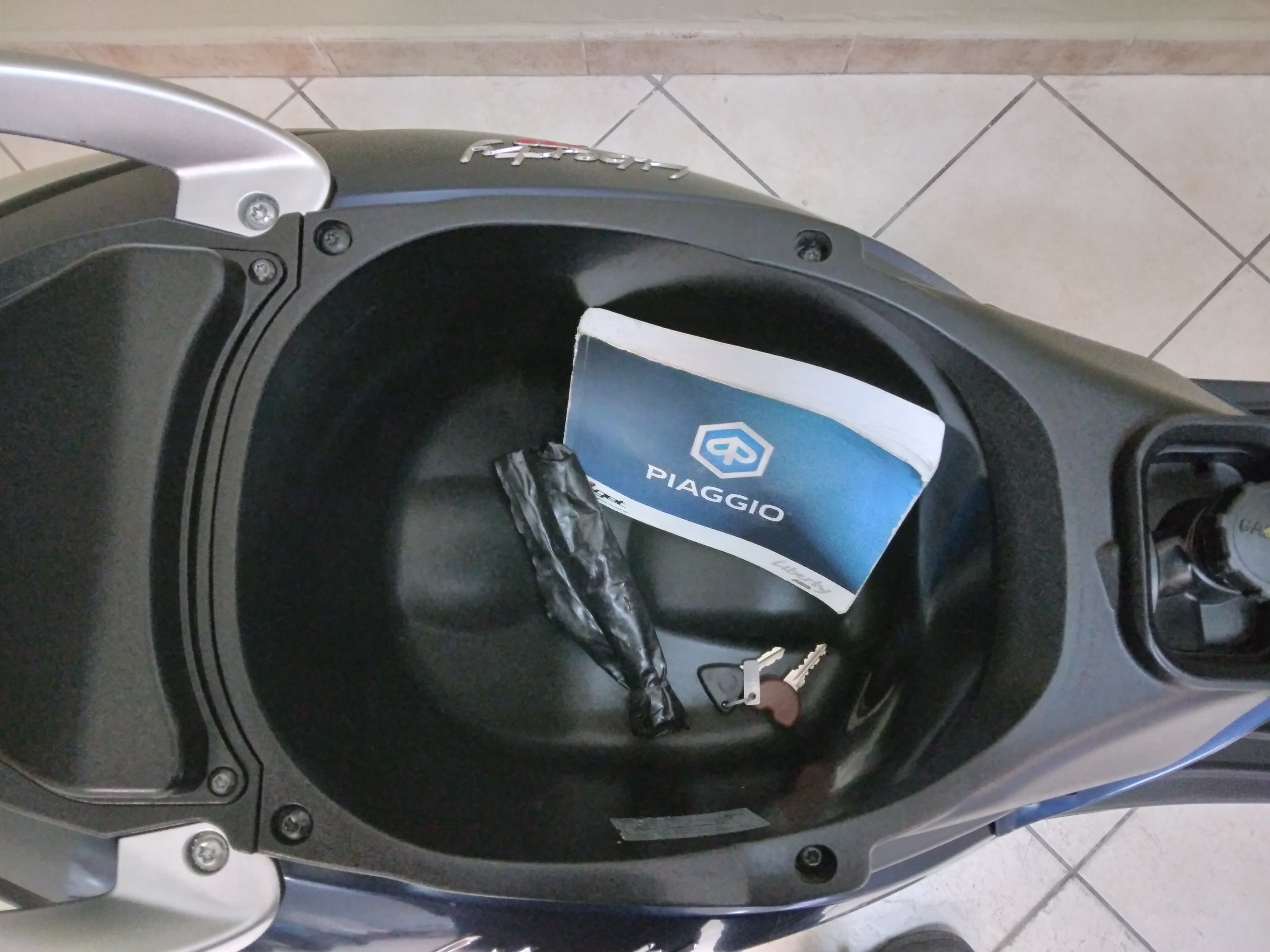 Piaggio liberty 150 ABS, blu, 2017, 9573km