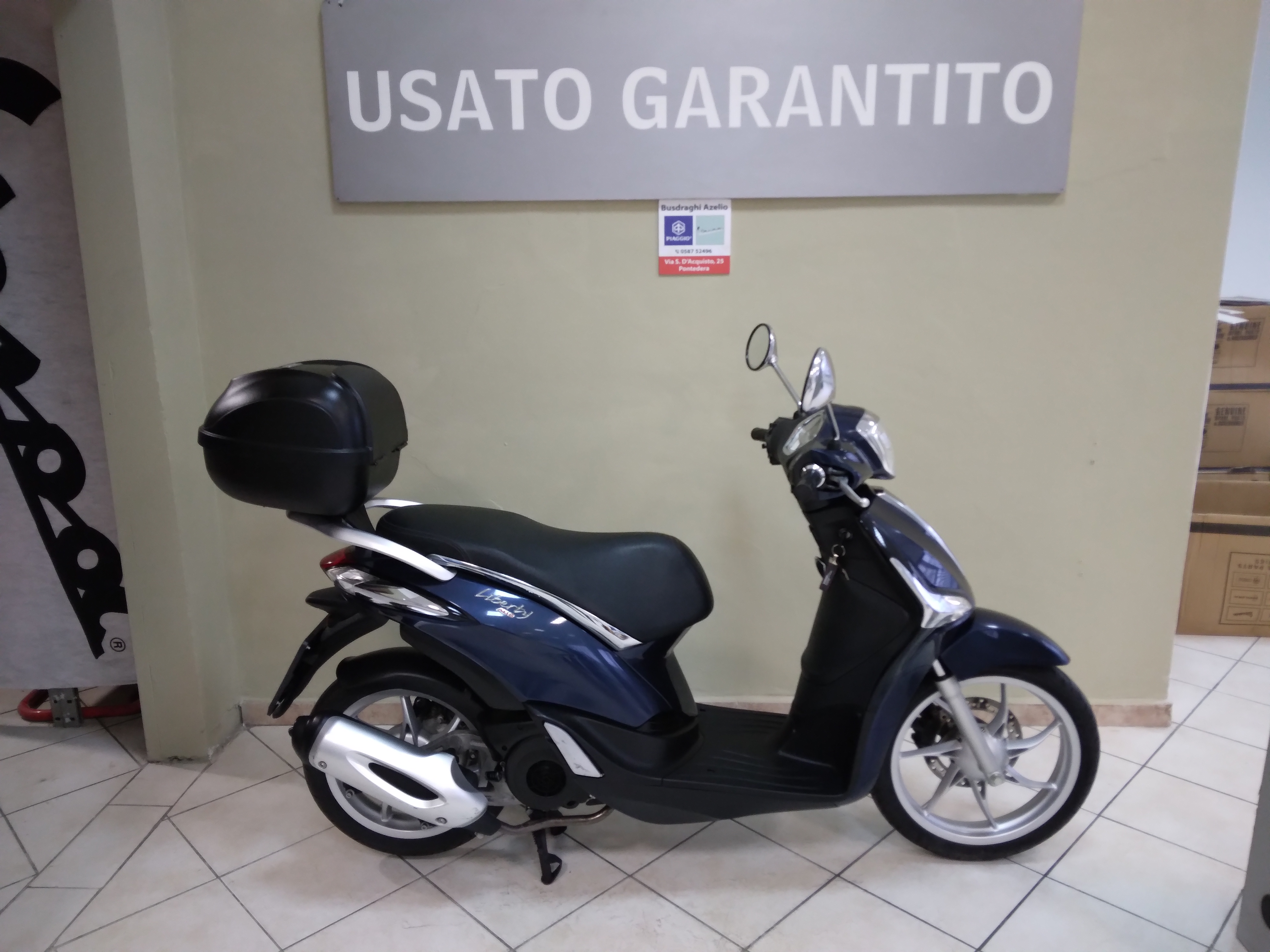 Piaggio liberty 150 ABS, blu, 2017, 9573km