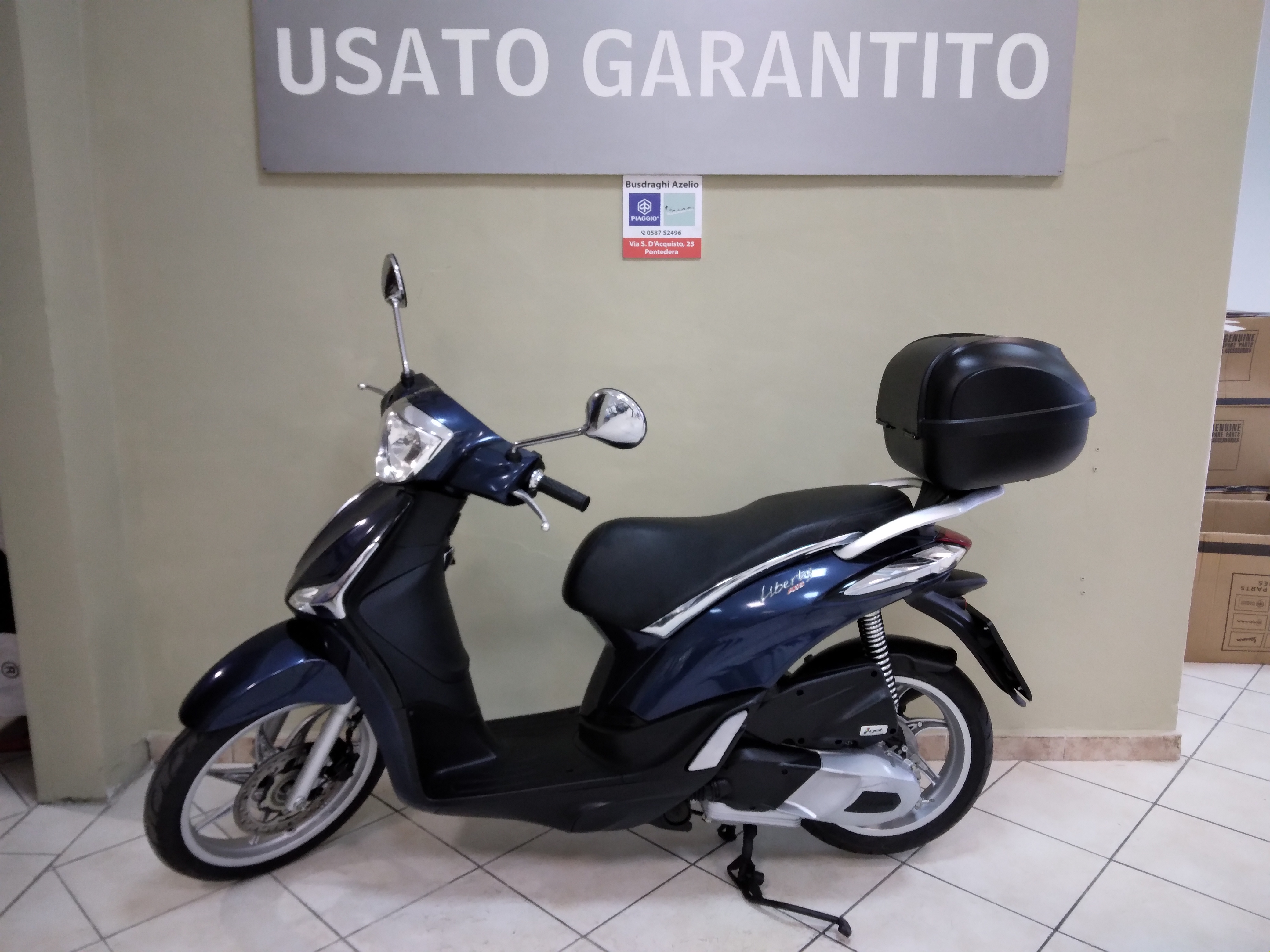 Piaggio liberty 150 ABS, blu, 2017, 9573km