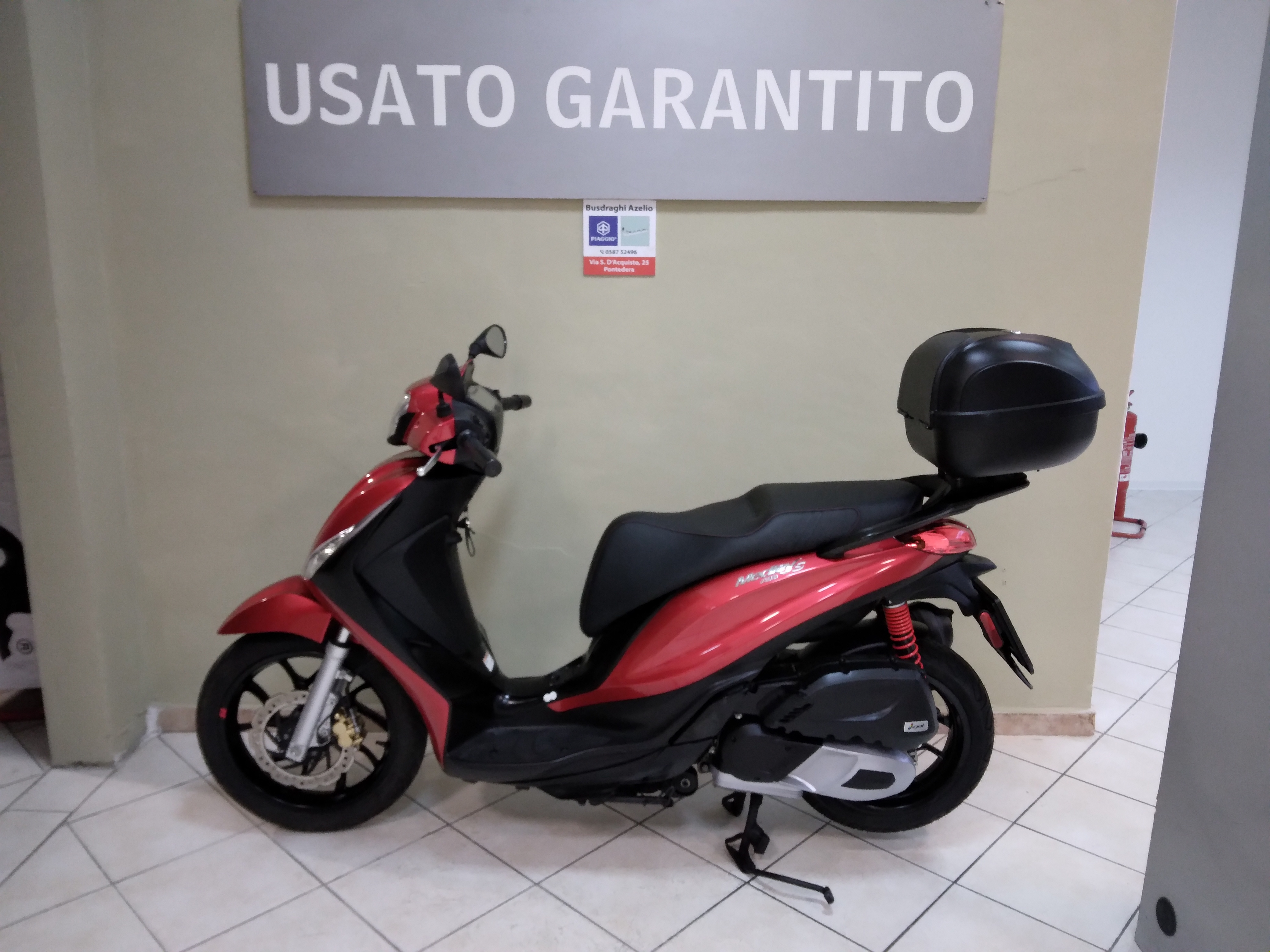 Piaggio Medley 125 ABS, rosso, 2024, 11886km