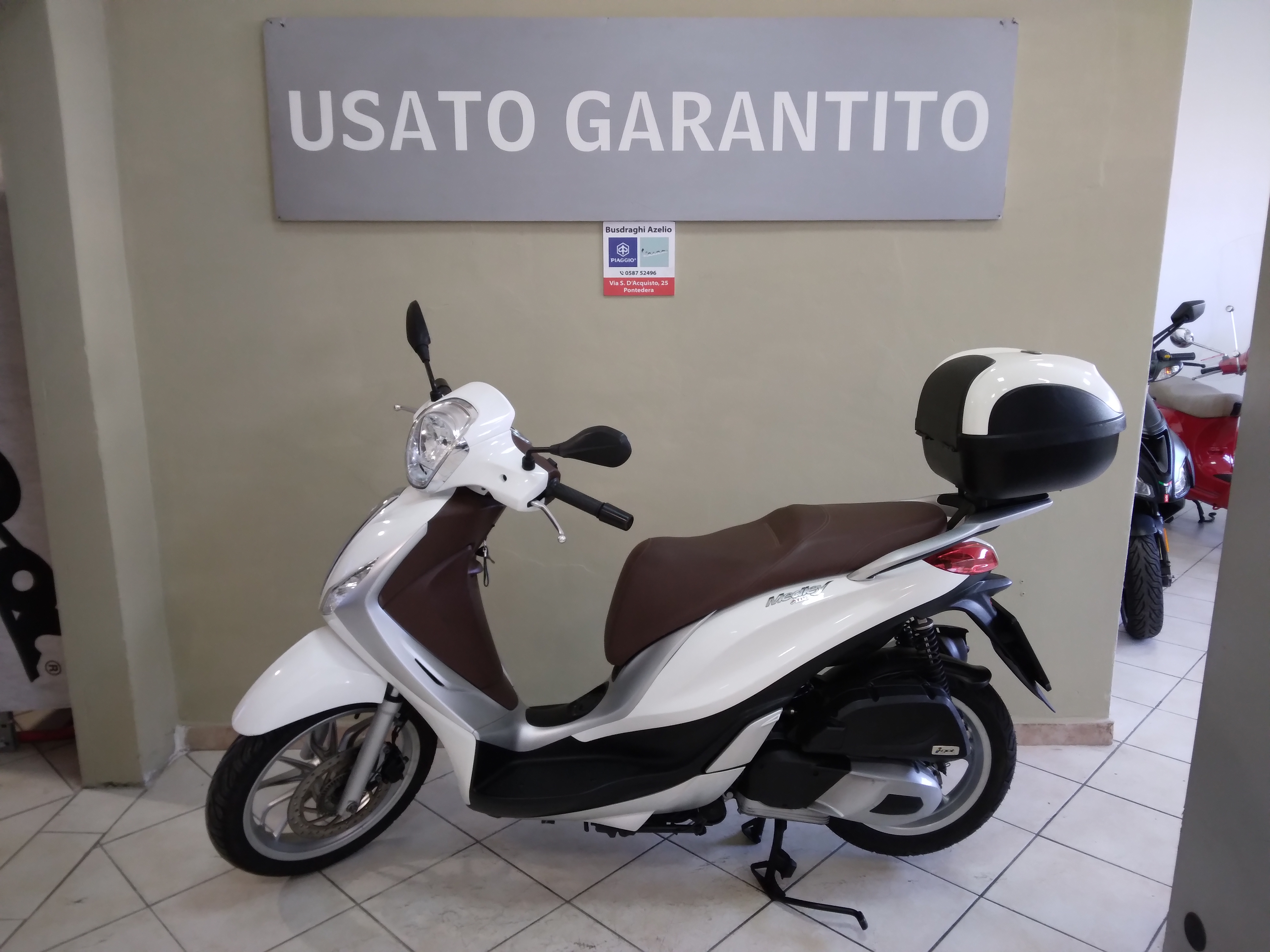 Piaggio Medley 125, 2018, bianco, 29863km
