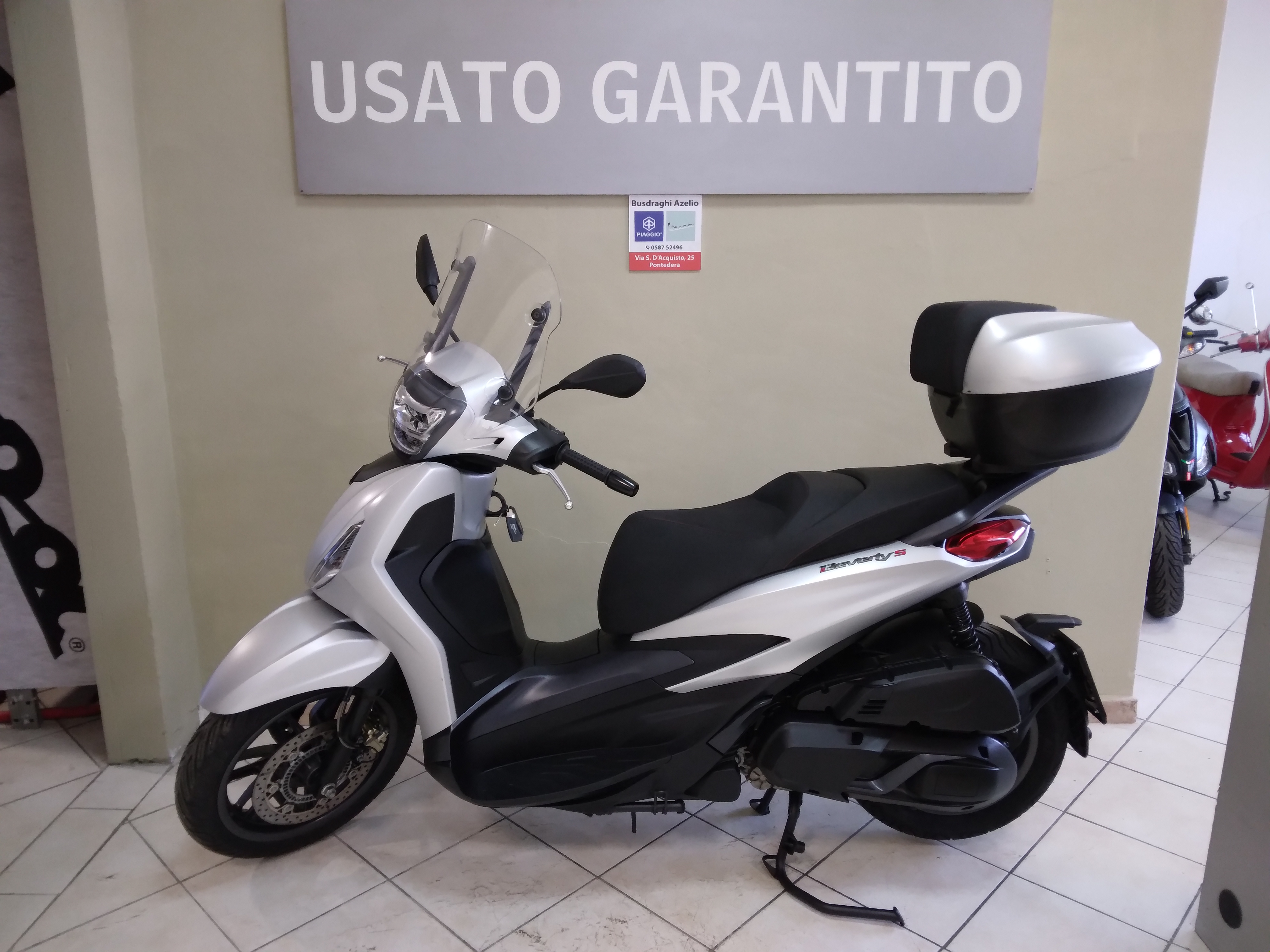 Piaggio Beverly 400 s , argento cometa, 2022