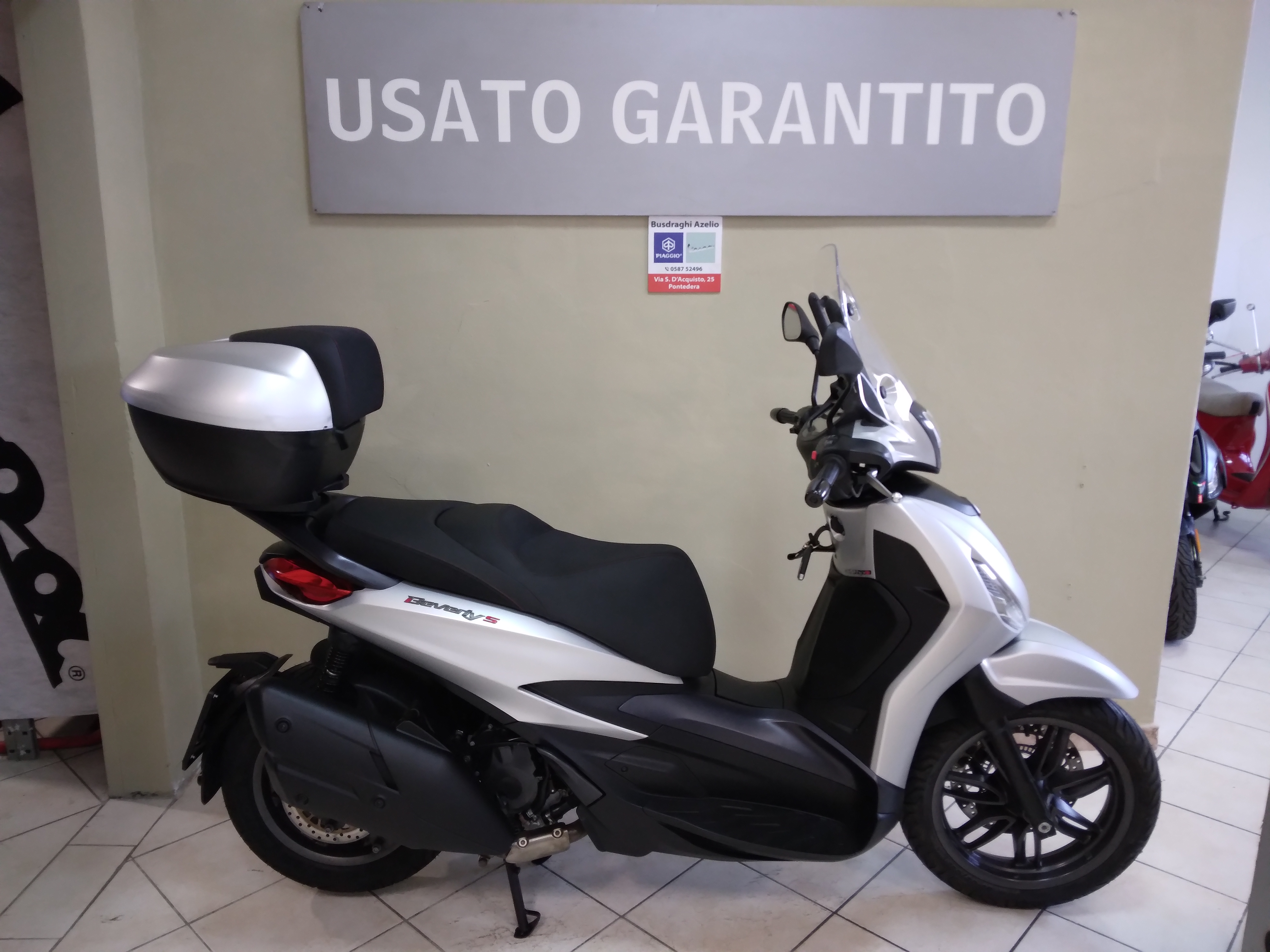 Piaggio Beverly 400 s , argento cometa, 2022