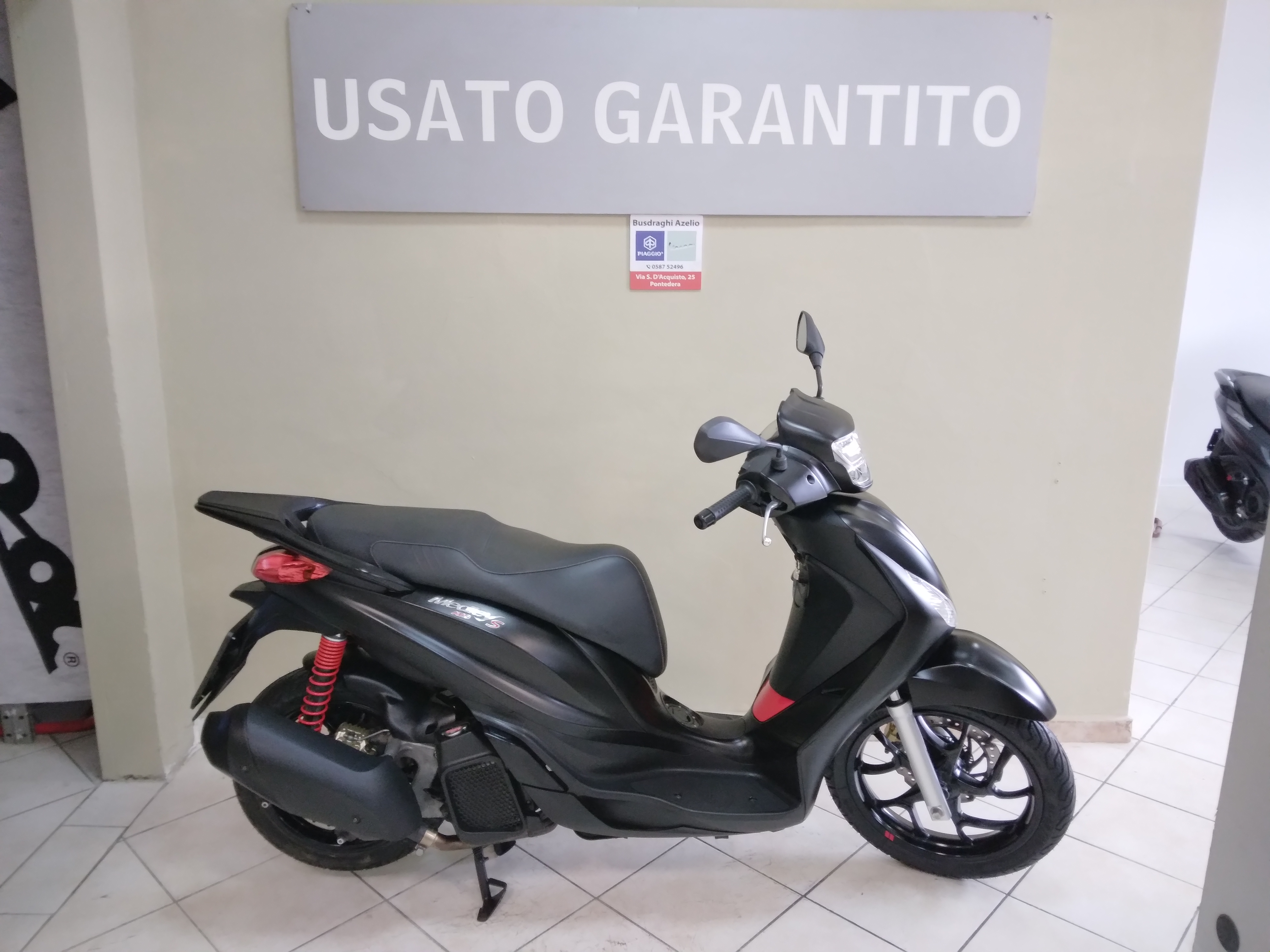 Piaggio Medley 150S, nero meteora, 2021, 30778km