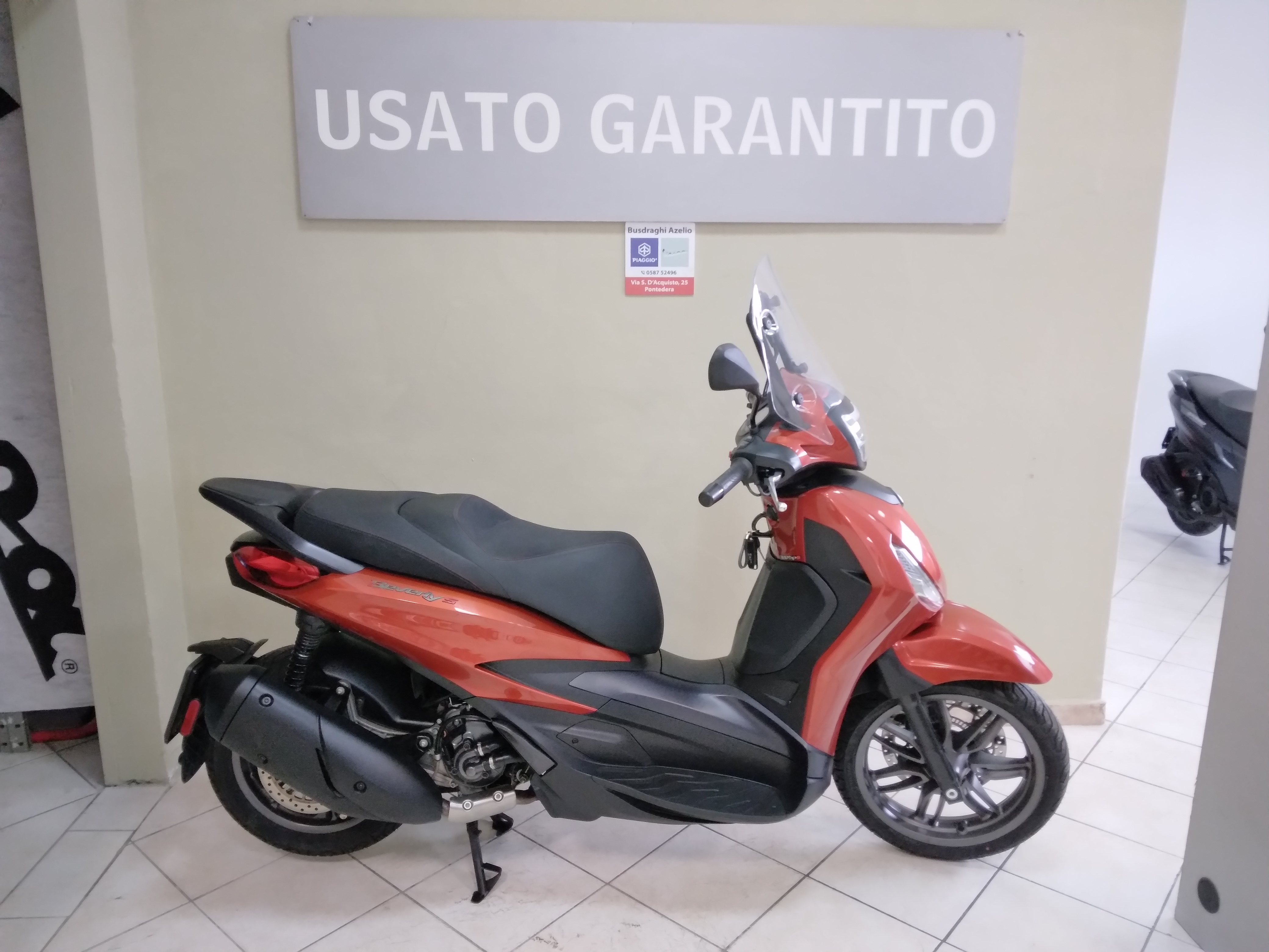 Piaggio Beverly 300S, arancio, 2022, 20135km