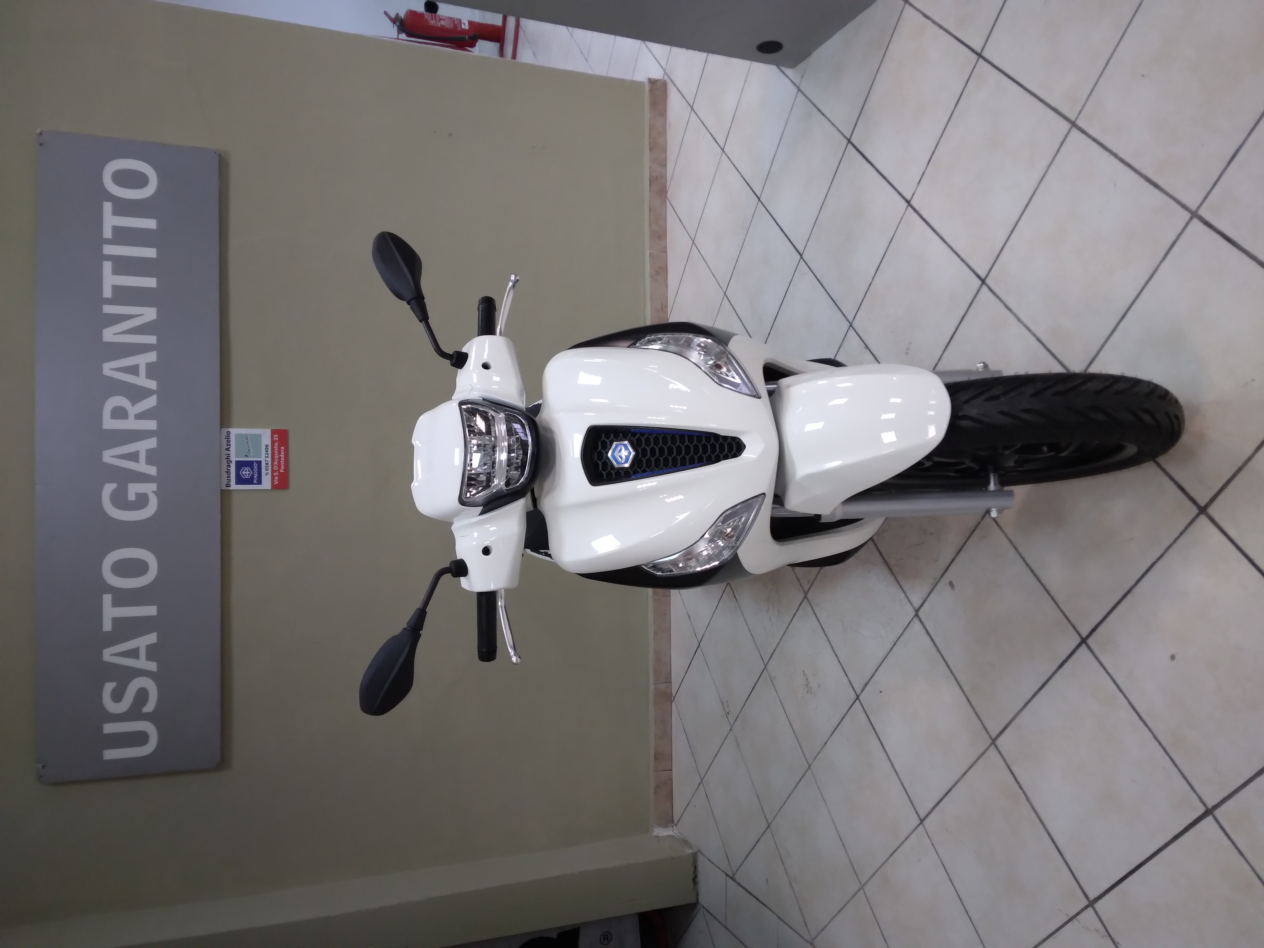 Piaggio Medley 125s, 2025, bianco luna, 664km, E5+