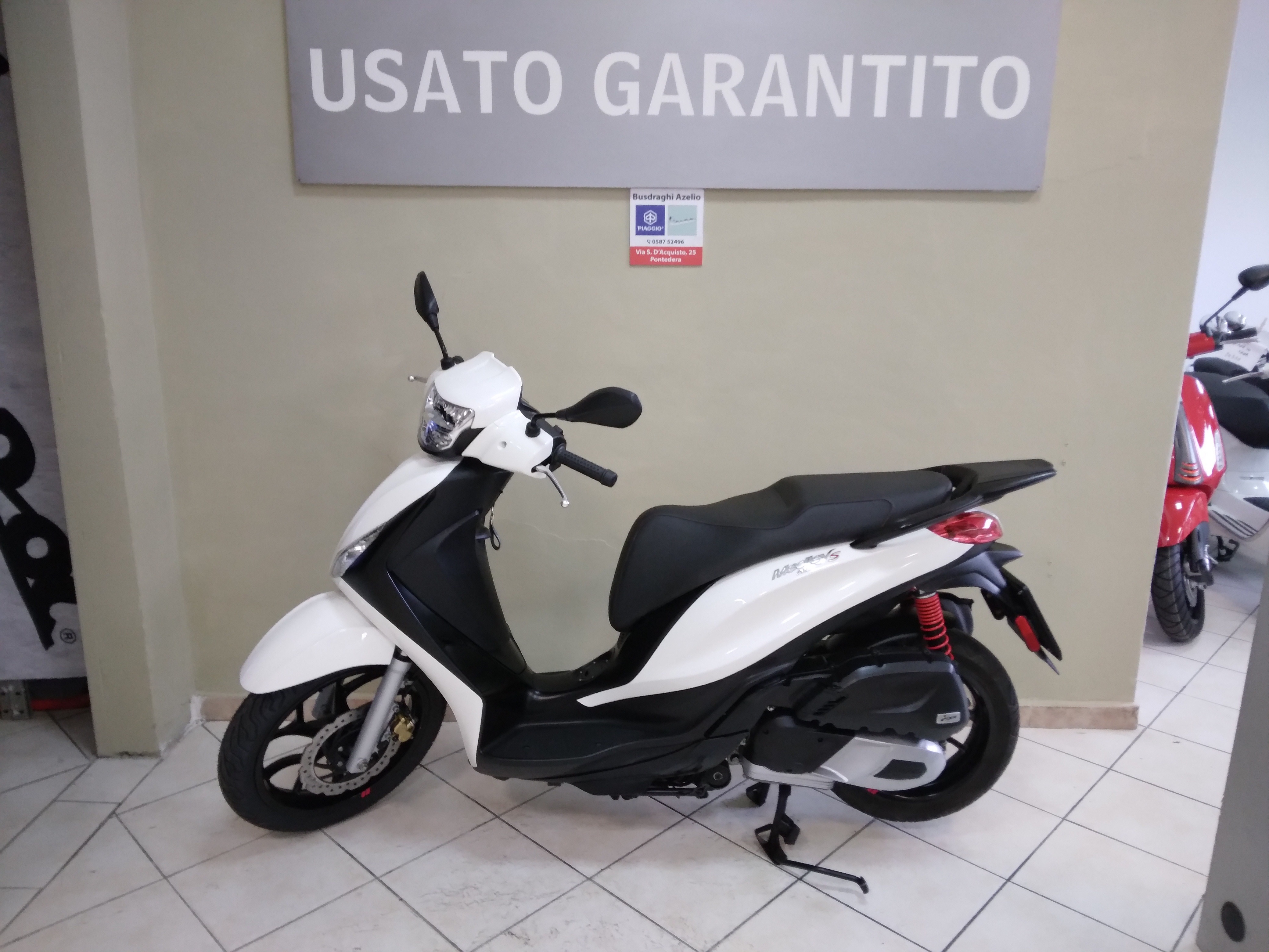 Piaggio Medley 125 s, 2023, bianco luna, 18849km