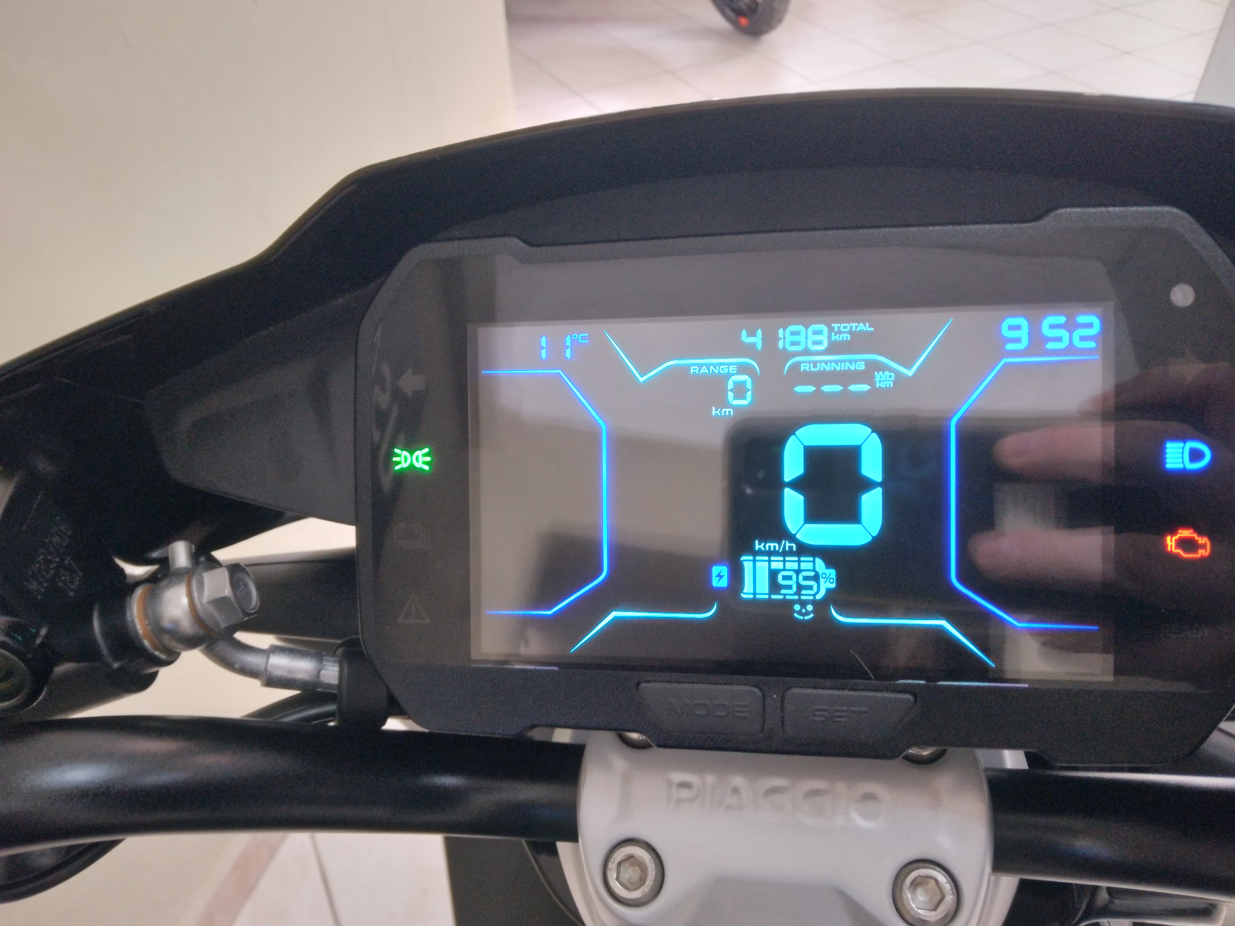 Piaggio 1, 45 km/h moped, 2022, 4188km