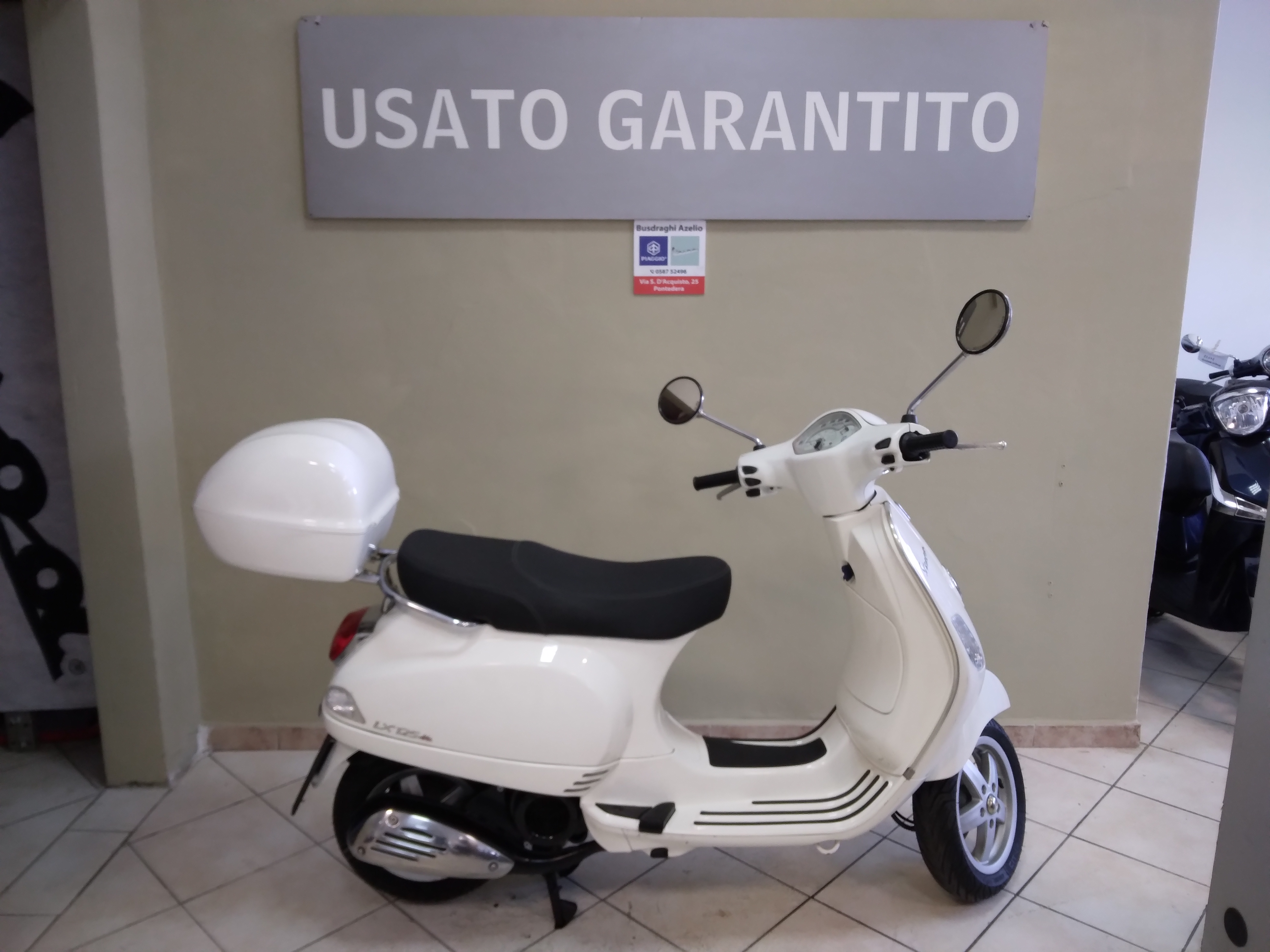 Vespa LX 125, 2012, bianca, 27274km