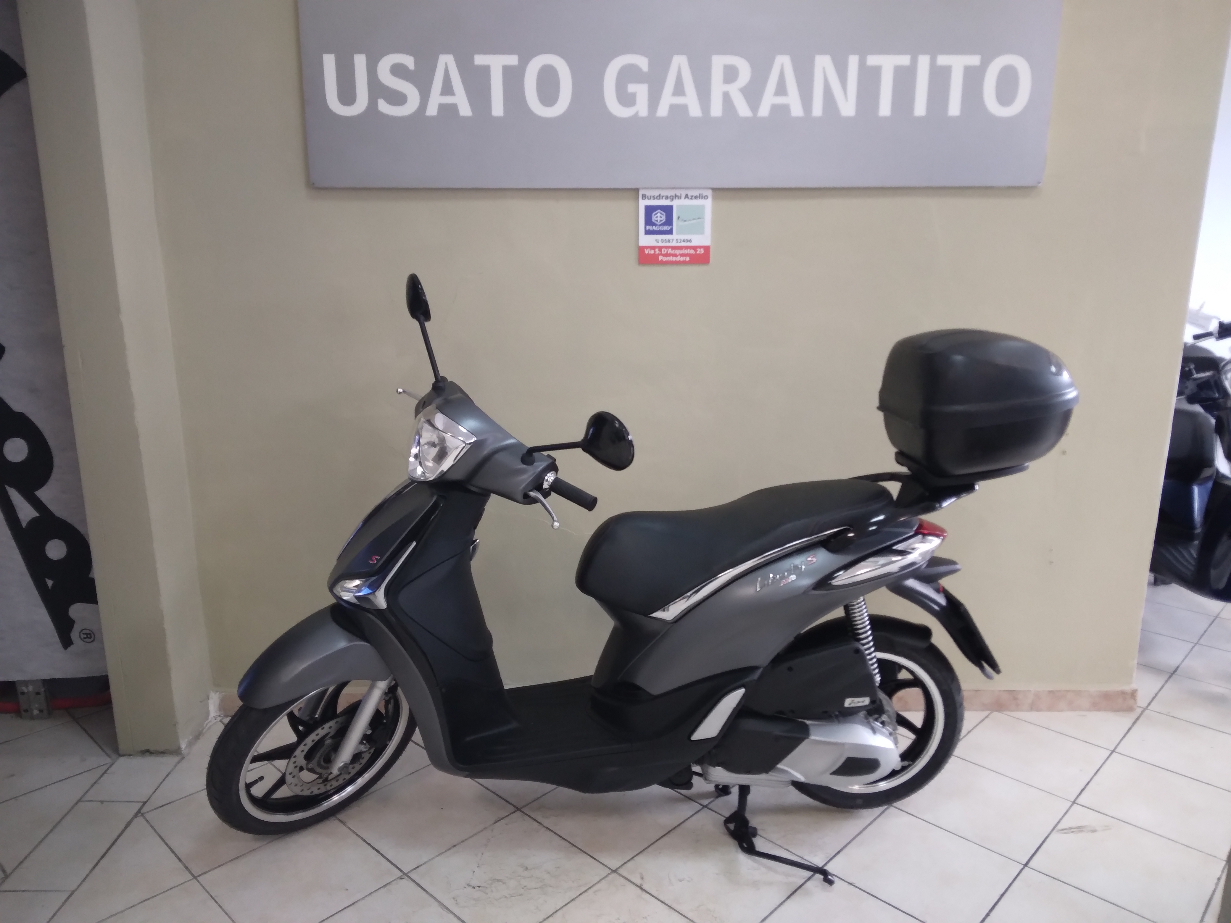 Piaggio Liberty 150 s ABS, 2017, grigio, 36087km