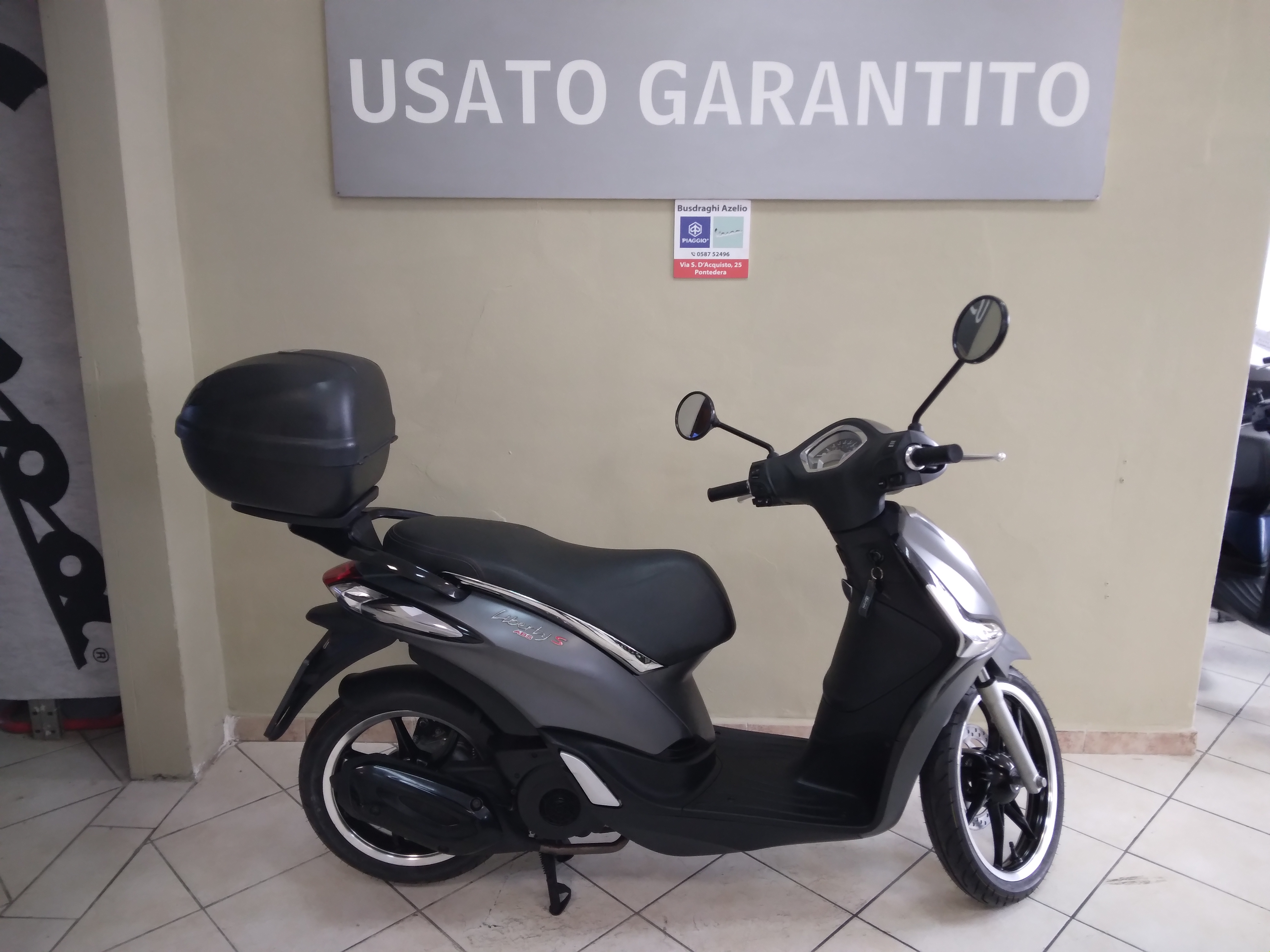 Piaggio Liberty 150 s ABS, 2017, grigio, 36087km