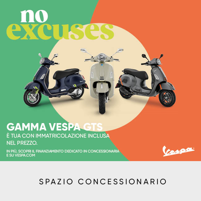 Marzo Promo Gamma Vespa GTS 