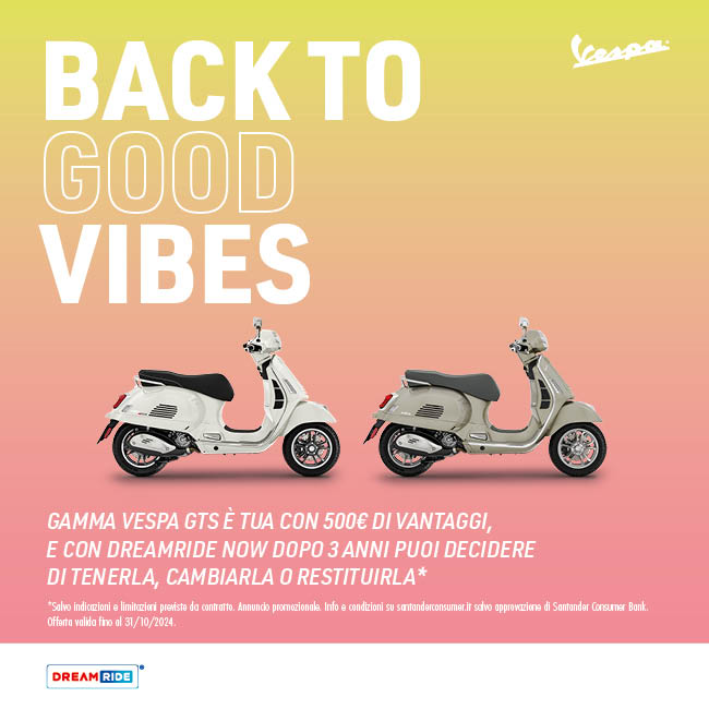 Promo Ottobre Vespa