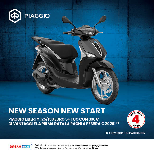 Promo Ottobre Liberty 125-150
